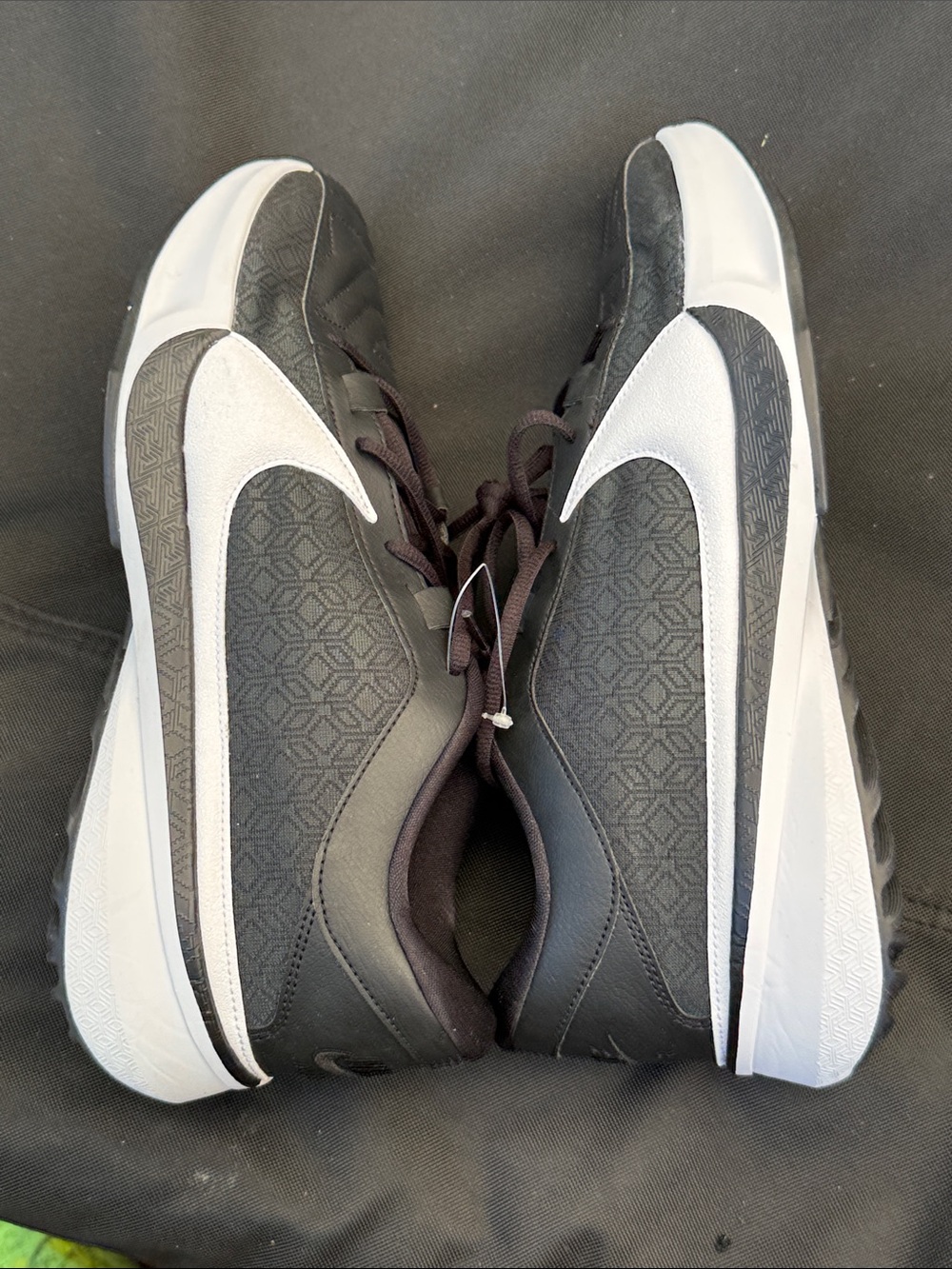 Nike Zoom Freak 5 Team Basketball Shoes Black/Black DZ2946 001 Men's 13.5